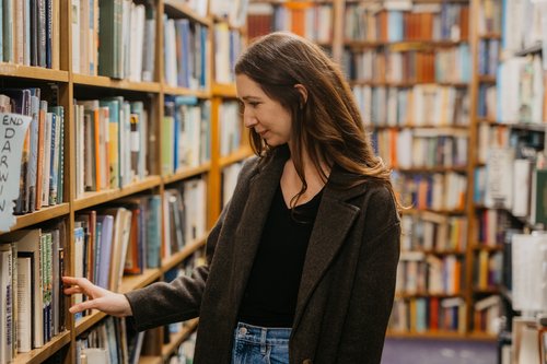 Sam and books